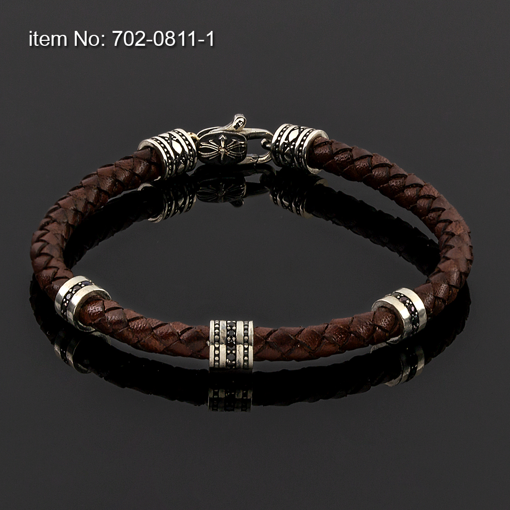 Sterling Silver Bracelet - Click here for more colors -