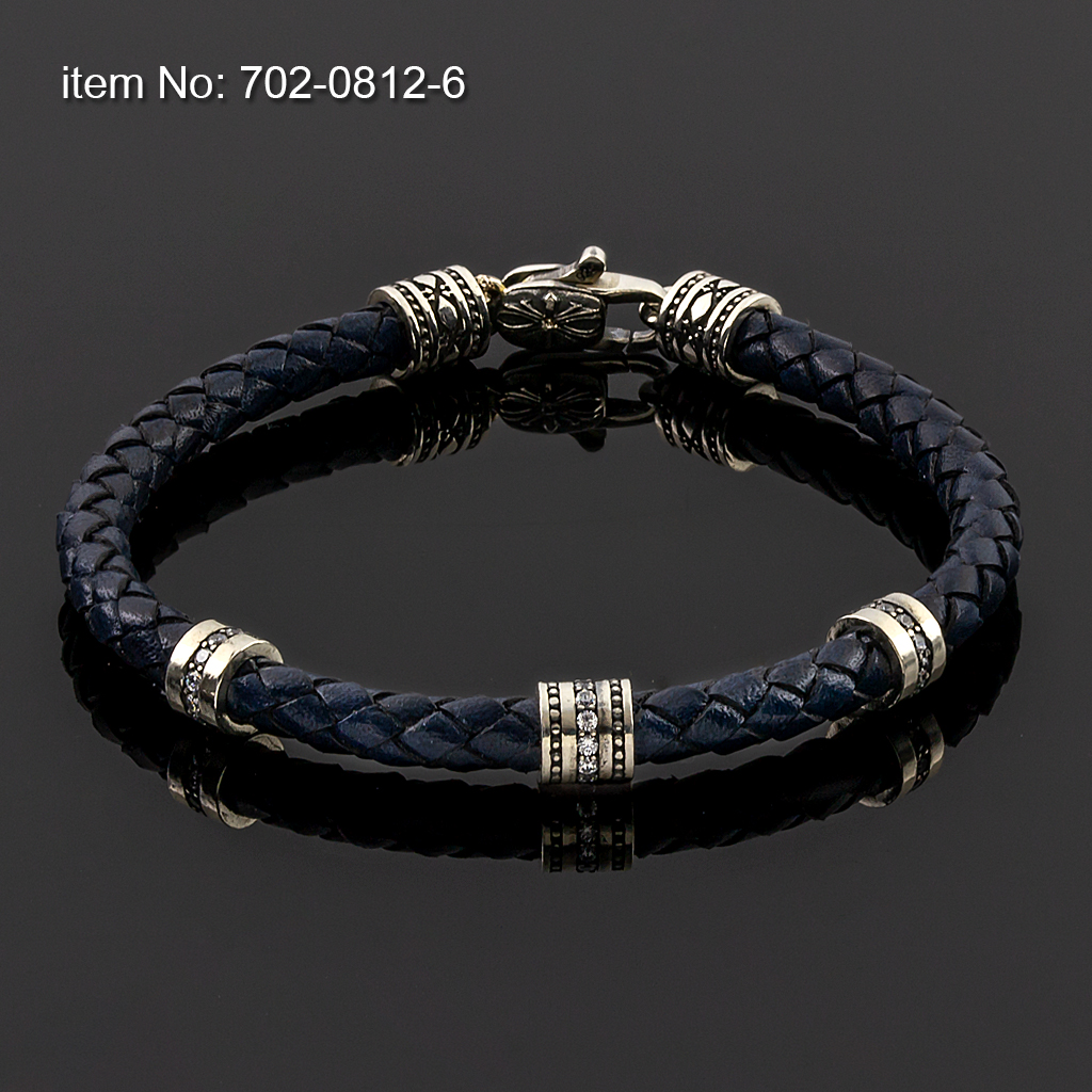 Sterling Silver Bracelet - Click here for more colors -