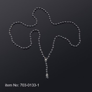 925° Ασημένιο Κολιέ με ματ όνυχα 4 mm 703-0133-1n