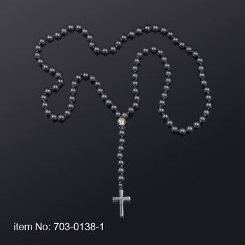 925° Ασημένιο Κολιέ σταυρός με όνυχα 6 mm 703-0138-1n